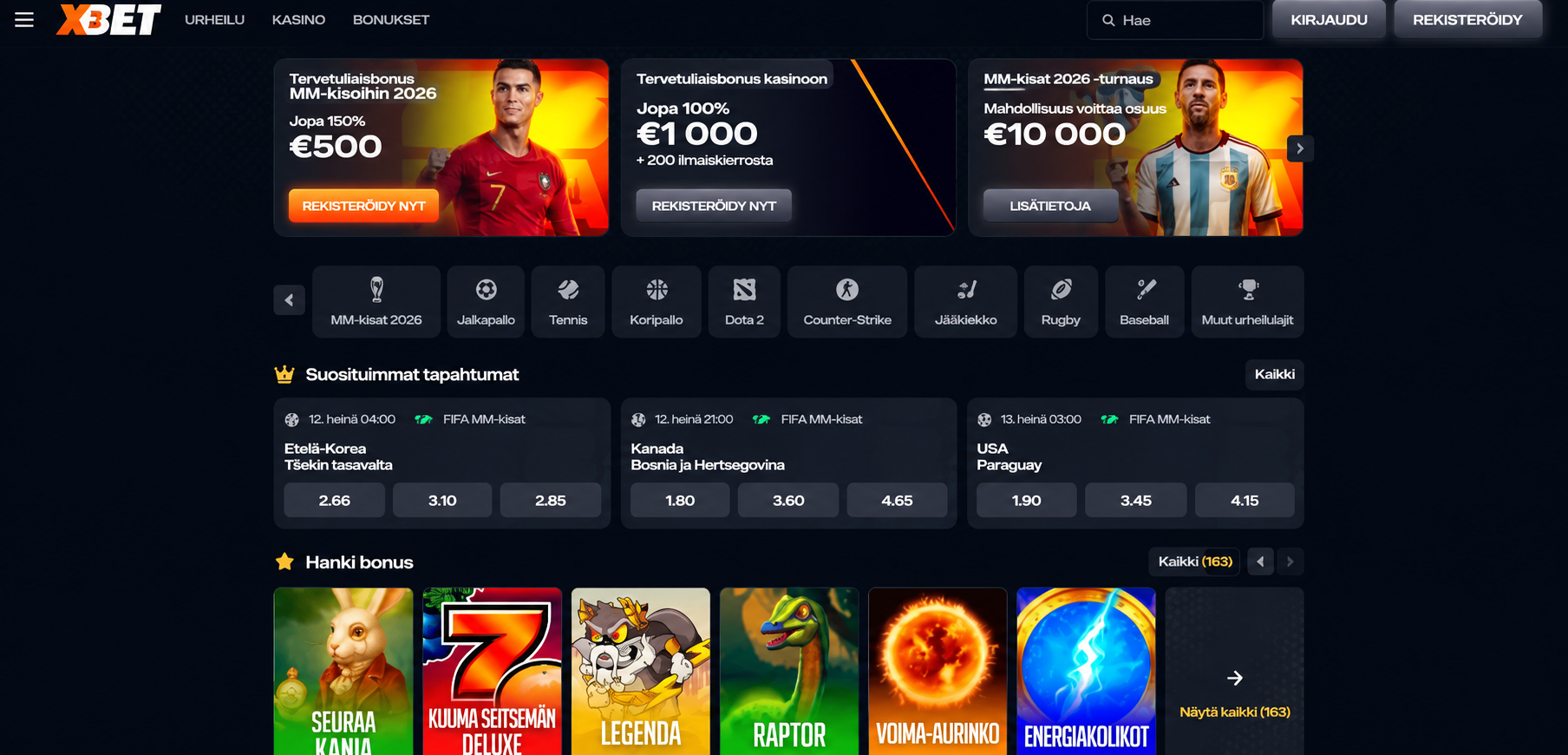 sreenshot desktop x3bet